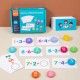 Children's bead counting game