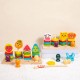 Geometric shape matching educational toys