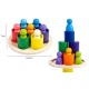 Rainbow People Balancing Blocks