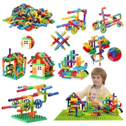 Construction Pipe Building Blocks