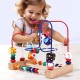 Multi-functional wooden toy fruit animal beaded baby boys and girls 1-3 years old early education building blocks