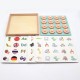 Wooden Memory Match Game