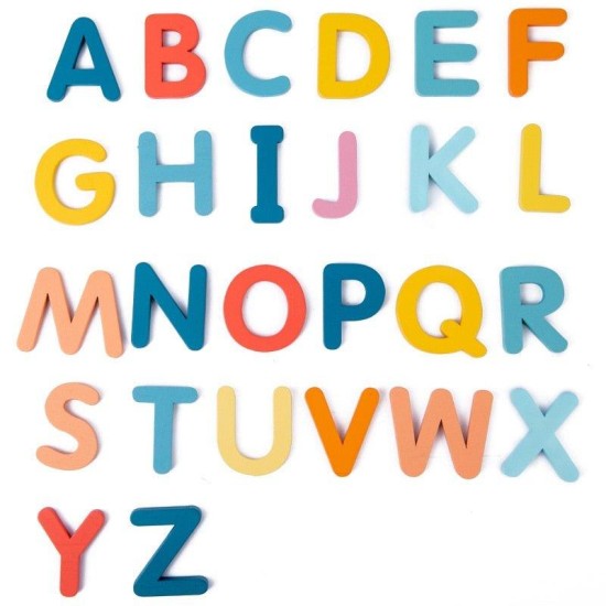 Wooden Alphabet Spelling Cards