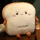 Plush "I'm Toast" handwarmer pillow