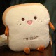 Plush "I'm Toast" handwarmer pillow