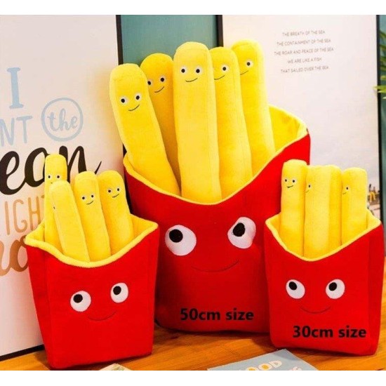 French Fries Plush Pillow Toy