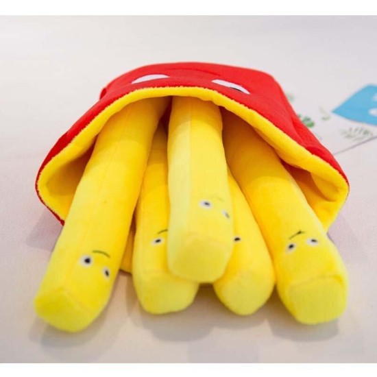 French Fries Plush Pillow Toy