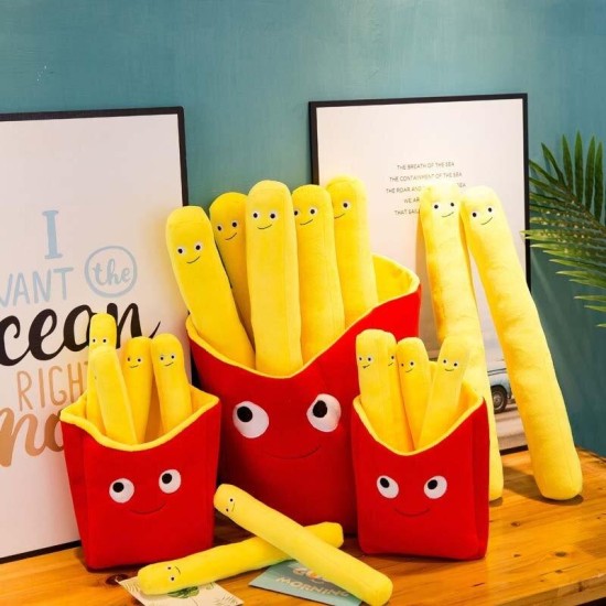 French Fries Plush Pillow Toy