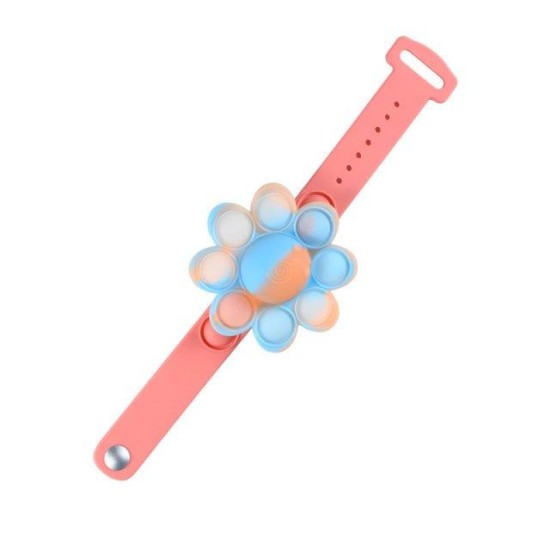 Spinning Light Up Pop Fidget Bracelet