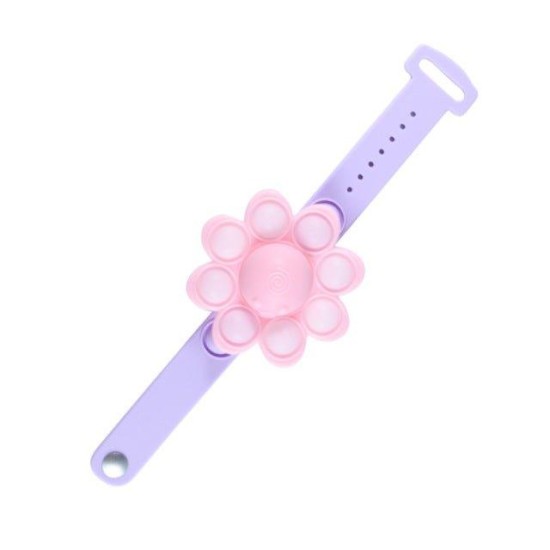 Spinning Light Up Pop Fidget Bracelet