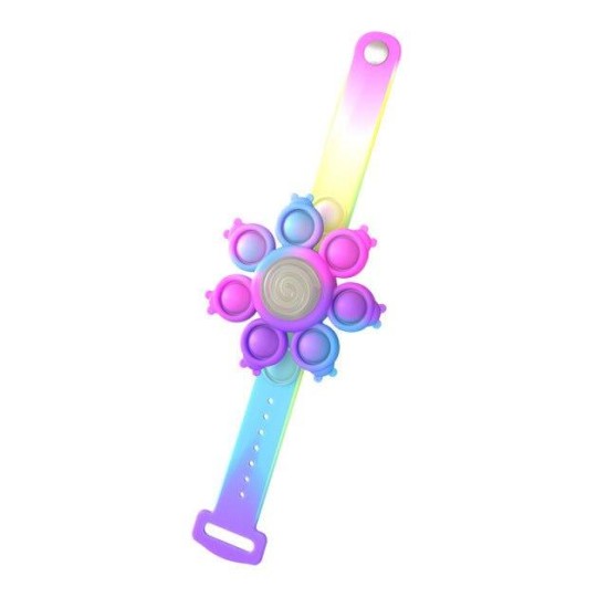 Spinning Light Up Pop Fidget Bracelet