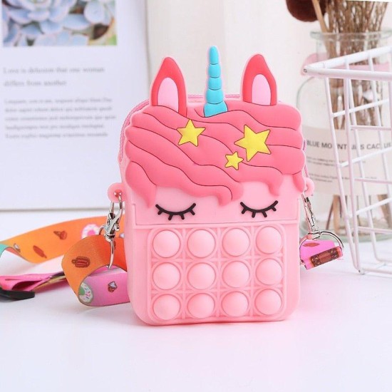 Pop Fidget Unicorn Shoulder Bag