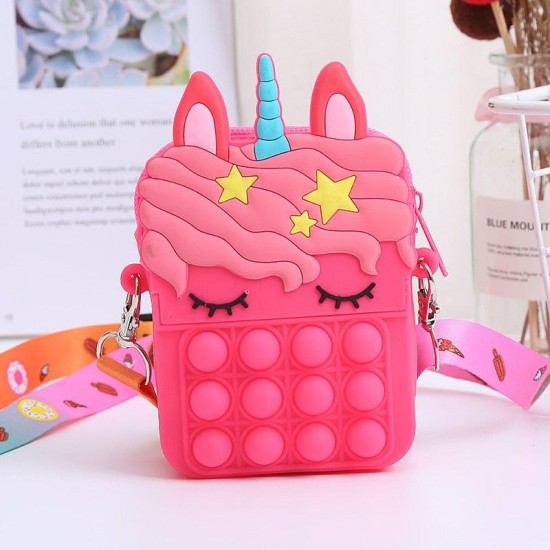 Pop Fidget Unicorn Shoulder Bag