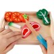 Magnetized Wooden Cutting Food Sets