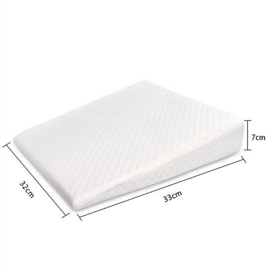 Baby anti-vomiting ramp pillow Baby nursing pillow feeding side sleeping side anti-spillage baby pillow